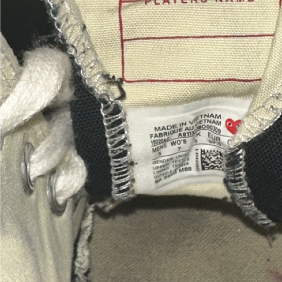 Commes de Garçon Converse - Picture 5 of 7